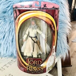 Lord Of The Rings, Gandalf The White, Vintage, 2002, Figure, The Two Towers, NIB